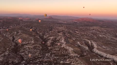 Hot Air Ballooning in Cappadocia, Turkey