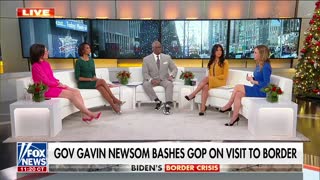 Gavin Newsom torched over border visit: 'Shame on all of them'