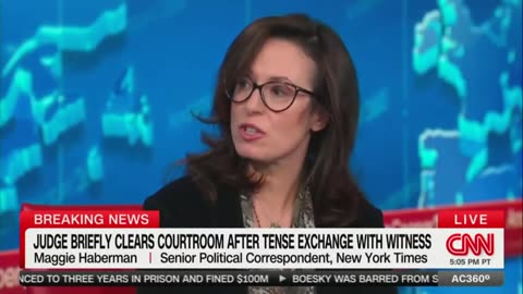 Maggie Haberman Says Courtroom-Clearing Fracas Hurt Trump Defense — Showed ‘Mobby’ Behavior