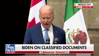 FINALLY: Biden Weighs In On Classified Documents Scandal