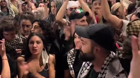 Gaza? No, London. celebrating terrorism