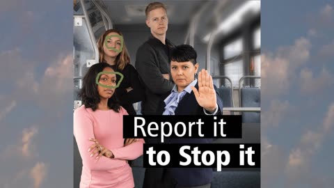 SEATTLE METRO PSA concerning "GLARING" at people ... (from 2018)