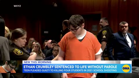 Ethan Crumbley sentenced to life in prison without parole