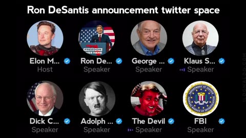 Ron DeSantis 2024 Presidential announcement on Twitter Space