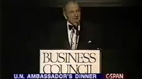 David Rockefeller states that controlling the world population growth is the top agenda