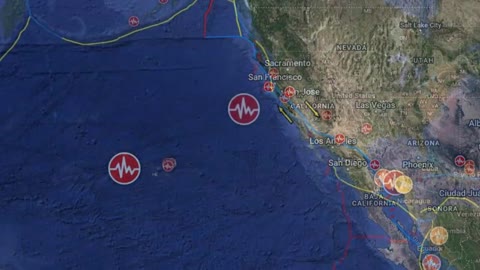 Rare M6.0 Earthquake In North Pacific Ocean Off California Coast