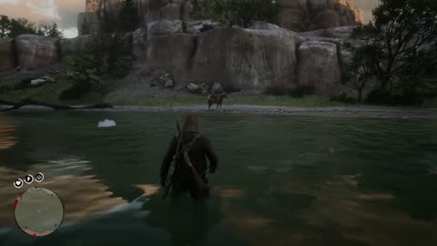 Red Dead Redemption 2 Funny Water Bug