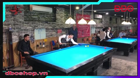 Bon Nguyen plays to make his opponent give up - Billiards Cadre 47 2 - balkline billiards