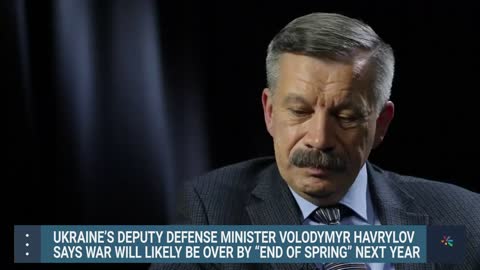 Ukraine’s Deputy Defense Minister Predicts War Will Be Over By ‘End Of Spring’ Next Year