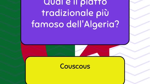 Quiz sull'Algeria