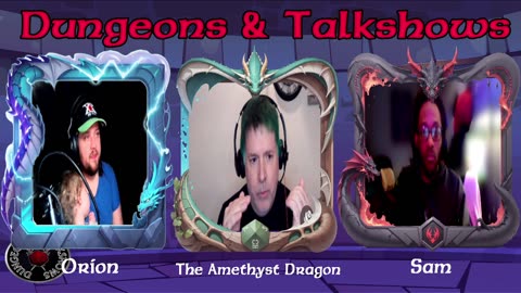 Dungeons & Talkshows: Ep 53 A Dragons Homebrew Hoard ft: The Amethyst Dragon