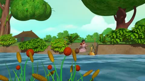 Feathers Folk Story - Bengali Stories for Kids - Infobells_Cut