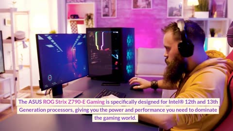 ASUS ROG Strix Z790-E: Unleash Gaming Power with WiFi 6E!