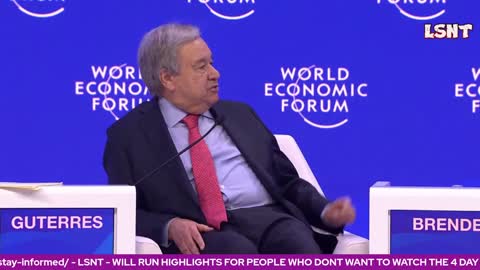 António Guterres SPEAKS AT DAVOS WEF 2023 - WE ARE FLIRTING WITH DISASTER?
