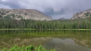 Beautiful Alpine Lake in Rocky Mountain National Park