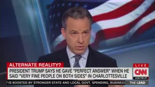 Even Fake Tapper Has Debunked the "Very Fine People" Hoax 🚫🙅‍♂️