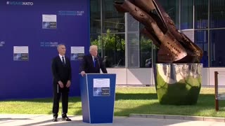 Donald Trump FULL SPEECH AT NATO EVENT IN BRUSSELS