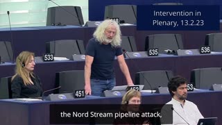 European MP Mick Wallace condemns USA attack on Russia's Nord Stream pipeline