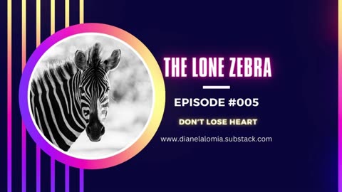 The Lone Zebra | Episode 005 | Don't Lose Heart