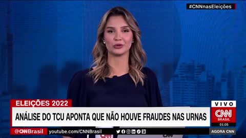 TCU conclui em relatório preliminar que não houve fraude nas urnas no 2º turno | AGORA CNN