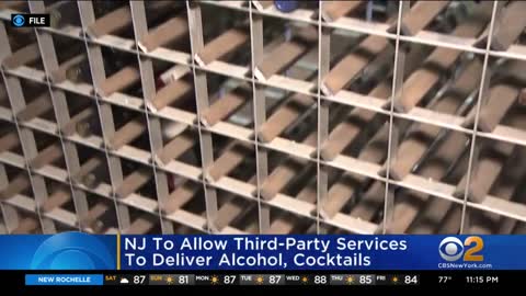 NJ to allow third-party services to deliver alcohol, cocktails