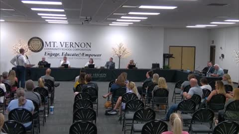 Mt. Vernon School Board Meeting