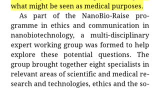 HUMAN ENHANCEMENT - Ethical Reflections on Emerging Nanobio-technologies Report on an Expert Working Group on Converging Technologies for Human Functional Enhancement NanoBio-RAISE EC FP6 Science and Society Co-ordination Action