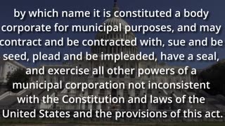 Incorporation Act of 1871