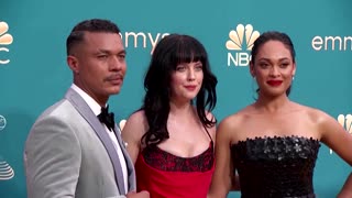 Stars exude glamour on the Emmys red carpet