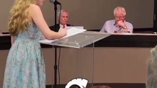 14 Year Old Girl HUMILIATES WOKE Liberal School Board.