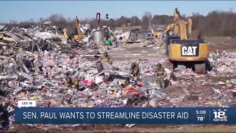 Dr. Rand Paul Talks to Lex 18 About Working to Simplifying Disaster Assistance