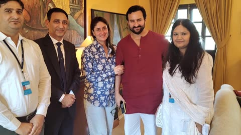 With Saif Ali Khan Ji