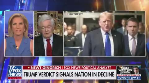 🚨BREAKING: Newt Gingrich Responds To RIGGED Trump Conviction