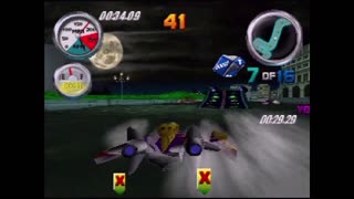 Hydro Thunder (Actual N64 Capture) - Venice Canals