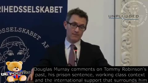 Douglas Murray - Collection of Mr Murray refusing to speak ill of Tommy Robinson