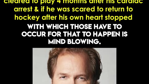 Chris Pronger On If He Was Scared to Play Hockey Again After His Heart Stopped During a Game