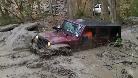 Sayre Starr Motors in Suffolk, Virginia Jeep JK in mud hole