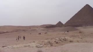 The Great Pyramids Of Giza in Cairo, Egypt 2006