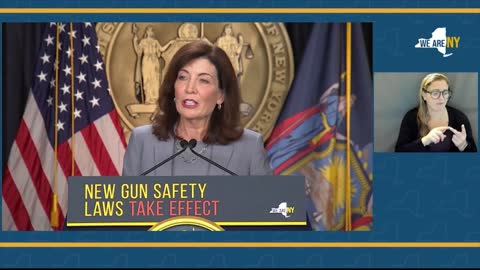 Hochul Dispels the "Myth" of a Good Guy With a Gun..or Does She?