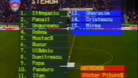 1991-1992 Steaua Bucuresti - Dinamo Bucuresti 1-1