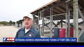 Veterans address underground toxins at Fort Ord, Calif.