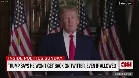 Hear what Trump said about possibly returning to Twitter