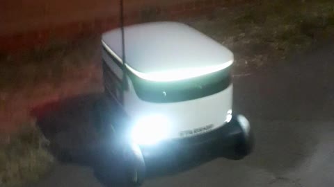 Helping a Grocery Delivery Bot Get Across Street Safely