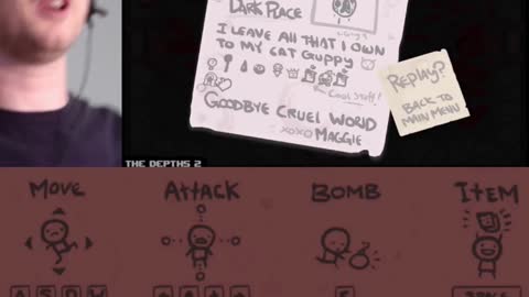 Searching For Tarot Cards In The Binding of Isaac Run 13, social clip 11.