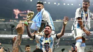 Argentina celebrates World Cup shootout victory