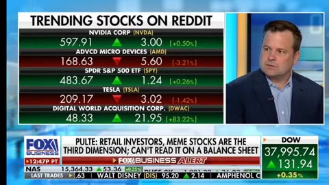 $BBBY Bill Pulte stands up for Retail Investors on Fox Business [1-22-24]