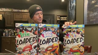 Trix, Cocoa Puffs, and Cinnamon Toast Crunch Loaded Cereals Review