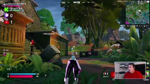 The undisputed bot of the world playing Fortnite with friends!