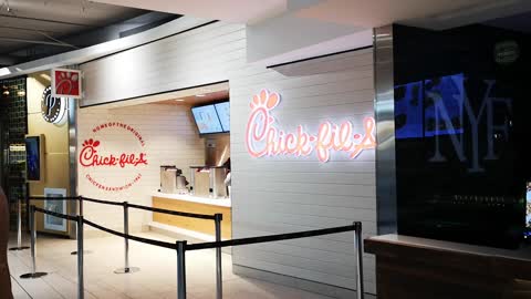 Opening Day At Yorkdale's New Chik-Fil-A