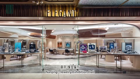 Luxury brand watch retail showcase project in Nanjing